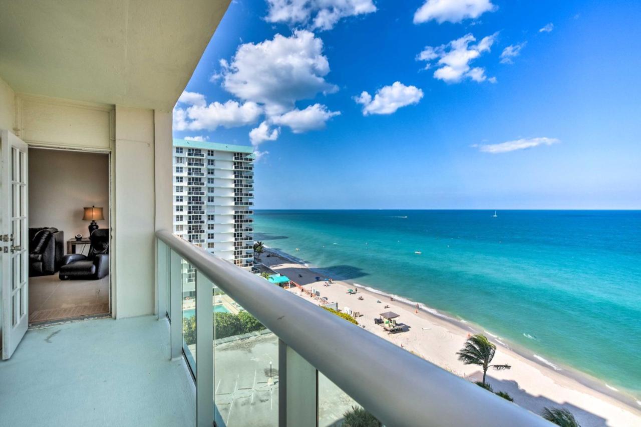 Hollywood Beachfront Condo With Resort Amenities! Eksteriør bilde